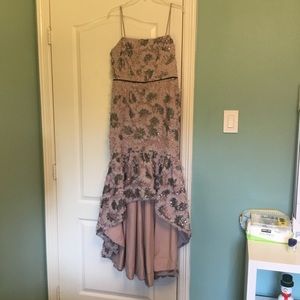 Sequined Hi Lo Mermaid Gianni Bini Dress